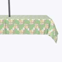 Water Repellent, Outdoor, 100% Polyester, 60x84", Walking on Egg Shells