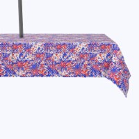 Water Repellent, Outdoor, 100% Polyester, 60x120", Painted Firework Fun