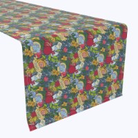 Table Runner, 100% Polyester, 14x108", Happy Jewish New Year