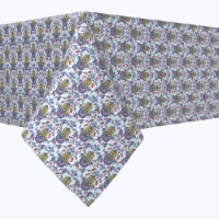 Square Tablecloth, 100% Polyester, 54x54", Tribal Hamsa Designs