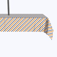 Water Repellent, Outdoor, 100% Polyester, 60x84", Yummy Donuts and Sevivons
