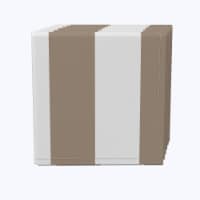 Napkin Set, 100% Polyester, Set of 4, 18x18 , 3 Cabana Stripe, Khaki & White