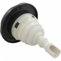 Waterway WW2298121DKB 5-Scallop Twin Roto Thread In Poly Storm Gunite Jet Internals, Dark Gra