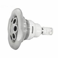 Waterway WW2297747GB 5-Scallop Massage Thread In Power Storm Gunite Jet Internals, Gray