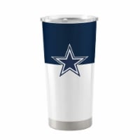 Classic Impressions NFL Dallas Cowboys Color Block Stainless Steel Tumbler