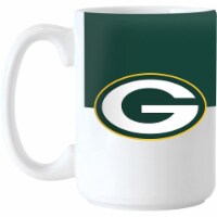 Logo Chair 612-C15M-11 15 oz NFL Green Bay Packers Colorblock Sublimated Mug