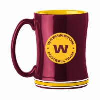 Caseys 629373491 14 oz Washington Football Team Sculpted Relief Coffee Mug