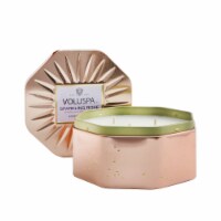 Voluspa 3 Wick Octagon Tin Candle  Sparkling Rose 340g/12oz