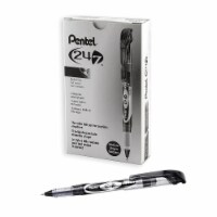 Pentel  Roller Ball Pen Medium Line&#44; Black Ink
