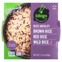 Bibigo Deliciously Soft Brown Red Wild Rice Perspective: Main