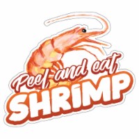 SignMission D-DC-12 Peel & Eat Shrimp19 12 in. Peel & Eat Shrimp Decal Concession Stand Food