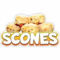 SignMission 16 in. Scones 2 Decal Concession Stand Food Truck Sticker
