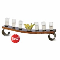 Picnic Plus PSU-766 Tequila Tasting Flight, 2 oz Glasses - Set of 6