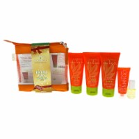 California Mango Mango to Go Travel Kit  Extra Dry Skin 2.2oz Exfoliating Scrub, 2.2oz Cleans