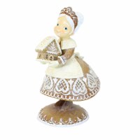 Christmas Mrs Claus Gingerbread Polyresin Iced Decorated House 2929461S