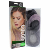 Hairdo I0085949 23 in. 6 Piece Straight Color Hair Extension Kit for Womens - Iced Violet