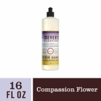 Mrs. Meyer's Clean Day Compassion Flower Liquid Dish Soap Perspective: Main