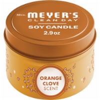 Mrs. Meyer's Clean Day Orange Clove Scented Soy Candle