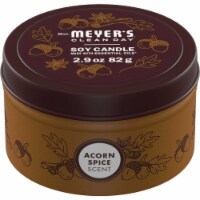 Mrs. Meyer's Clean Day Tin Candle - Acorn Spice