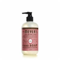Mrs. Meyer's Clean Day Hand Soap, Rosemary, Made Without Parabens or Phthalates Perspective: Main