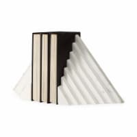 3D Modern Stepped Triangle Marble Bookends 3D Modern Stepped Triangle Marble Bookends