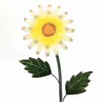 Home & Garden Daisy Flower On Stake Metal Yard Decor Flower 31835619