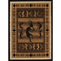 United Weavers 910 05250 58 5 ft. 3 in. x 7 ft. 2 in. Legends KoKo Area Rug, Multicolor