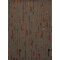 United Weavers 750 06367 24 1 ft. 10 in. x 3 ft. Affinity Quilted Arrow Accent Rug, Blue & Gr