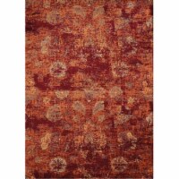 United Weavers 3001 00136 24 1 ft. 10 in. x 3 ft. Bridges Via Vicosa Accent Rug, Crimson