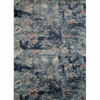 United Weavers 3001 00160 28 1 ft. 10 in. x 7 ft. 2 in. Bridges Via Vicosa Runner Rug, Blue