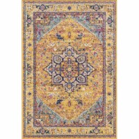 United Weavers 713 20938 28E 2 ft. 7 in. x 7 ft. 2 in. Abigail Zaylee Runner Rug, Burnt Orang