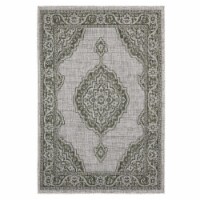 United Weavers of America 3900 10245 912 7 ft. 10 in. x 10 ft. 6 in. Augusta Sant Andrea Gree