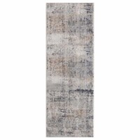 United Weavers of America 4520 10372 88R Aspen Olathe Grey Round Rug, 7 ft. 11 in.