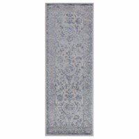 United Weavers of America 2601 10260 28E Cascades Shasta Blue Runner Rug, 2 ft. 7 in. x 7 ft.