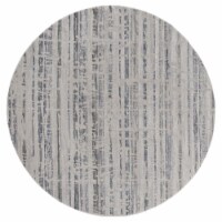 United Weavers of America 2601 10660 88R Cascades Rainier Blue Round Rug, 7 ft. 10 in.