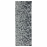 United Weavers of America 2610 20872 28E Veronica Ives Grey Runner Rug, 2 ft. 7 in. x 7 ft. 2