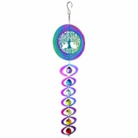 Red Carpet Studios 32173 Iridescent Spinner, Tree of Life - 6 x 23.5 in.