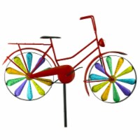 Red Carpet Studios 34479 Bicycle Garden Stakes - Rainbow