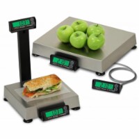 Optima Home Scales NI-3001 Nitro Pocket Weight Scale with Large Display &  Tray, Black & Silve, 1 - Foods Co.