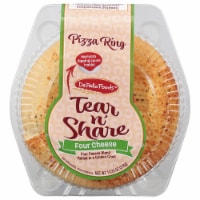 DePalo Foods™ Four Cheese Tear n' Share Pizza Ring Perspective: Main