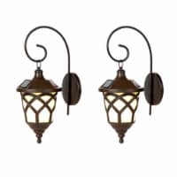Winsome House Solar Sconces - Set of 2