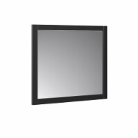 Fresca Manchester 30  Black Traditional Bathroom Mirror