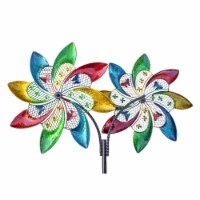 American Furniture Classics 622245 84 x 44 x 6 in. OS Home & Office Double Colorful Pinwheel