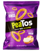 Peatos Classic Onion Crunchy Rings Perspective: Main