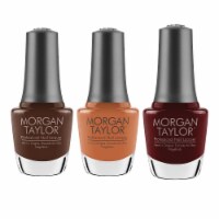 Gelish Mini No Boundaries Collection Soak Off Gel 9mL Nail Polish, 3 Fall Colors