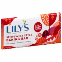 Lilys Sweets Bar Baking Semi Sweet 4 oz (Pack Of 12)