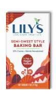 Lily's Semi-Sweet Style Chocolate Baking Bar