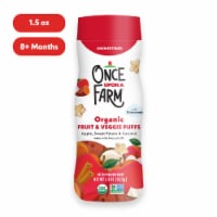 Once Upon A Farm™ Organic Apple Sweet Potato & Coconut Fruit & Veggie Puffs