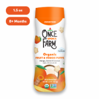 Once Upon a Farm™ Mango Carrot & Coconut Organic Fruit & Veggie Puffs
