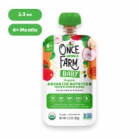 Once Upon A Farm™ Baby Organic Advanced Nutrition Fruit and Veggie Blend Food Pouch